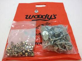 Woodys Gmpp-1075-96 New Oem Grand Master Pro Studs 96 Pack 1.075 Inch With Nuts