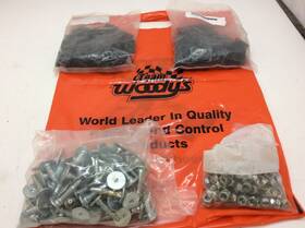 Woodys P1250-0077 New Oem Signature Series 5/16 Inch X1175 Studs/lock Nuts 96 Pack