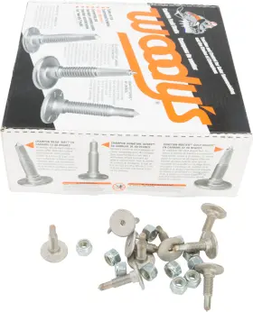 Ssp-1005-c Woodys Signature Series Stainless Steel Studs 1.00 Inch 144/pk