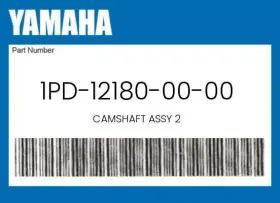 1pd-12180-00-00 Yamaha Genuine Camshaft Assy 2 -