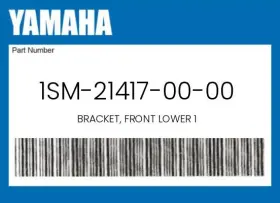 1sm-21417-00-00 Yamaha Genuine Bracket Front Lower 1 - 1sm-21417-00-00 Yamaha Genuine Bracket Front Lower 1 -