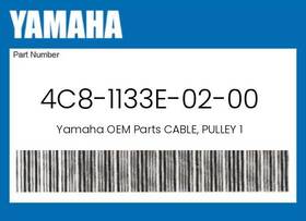 Yamaha 4c8-1133e-02-00 Genuine Cable Pulley 1 -