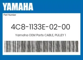4c8-1133e-02-00 Yamaha Genuine Cable Pulley 1 -