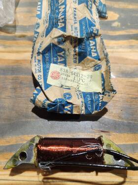 Yamaha 810-81312-20-00 Oem Nos Source Coil / 838-81312-20-00 Snowmobile Et300 Et340