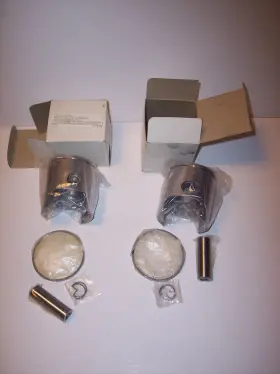 820-11631-00-96 Yamaha 2 Vintage Snowmobile 433 68mm Std Pistons With Single Ring Gp- Exciter