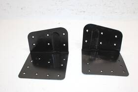 Yamaha 83v-21910-01-00 1988 Phazer Oem Rear Tunnel Bracket Pair Sy26