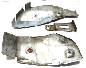 84m-2176e-00-00 Yamaha 1989 Exciter Oil Tank Heat Shields Oem#