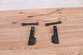 Yamaha 89a-77140-00-00 1994 Vmax 600 Left Right Hood Hinge Hold Down Straps Limiter Cable