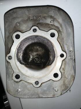 Yamaha 8dj-11121-00 Snow Left Side Cylinder Head 1999-2001 Phazer 500
