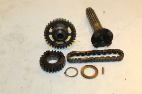 8gj-17431-00-00 Yamaha 2007 Phazer 500 Mountain Lite Chain Case Reverse Gear Gears Not Complete