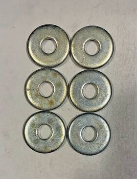 Yamaha 90201-08681-00 6 Pieces New Snowmobile Idler Wheel Flat Washer