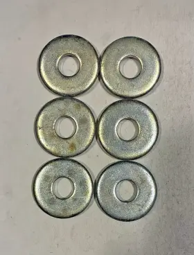 90201-08681-00 Yamaha 6 Pieces New Snowmobile Idler Wheel Flat Washer