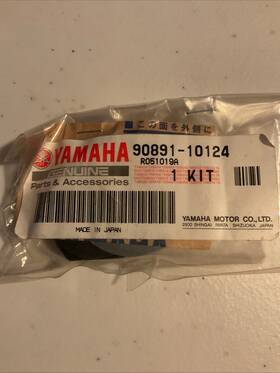Yamaha 90891-10124 Oem Nut And Wsher Kit