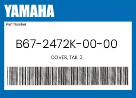 B67-2472k-00-00 Yamaha Genuine Cover Tail 2 -