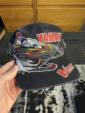 Smb98bbcvmax Yamaha Vmax Xt Sx Xtc Srx Viper Vmax-4 Venture Phazer Snowmobile Cap Hat Nos