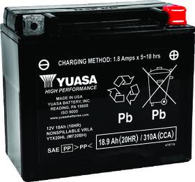 Yuam720bh Yuasa Battery Ysa Maintenance Free