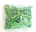 100 Pack Of 116MM Green Tubes Plastic Storage Pre-roll Vials New. Price: $36.95.