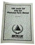 1991 Arctic Cat Kitty Illustrated Parts Manual Number 2254-649 Used. Price: $19.50.