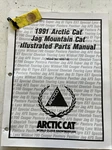Snow Illustrated Parts Manual Arctic Cat 1991 Jag Mountain Oem 2254-660 M146 Used. Price: $10.00.