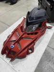 Polaris Matryx Hood, Marmalade Orange, Oem Part 5459679-991 Used. Price: $500.00.