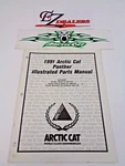 Arctic Cat Snowmobile Parts Manual 1991 Panther Oem # 2254-651 Used. Price: $14.99.