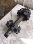 14 Ski-doo Mxz Xrs 800 E-tec Snowmobile Drive Cog Wheels Track Shaft Used. Price: $219.00.