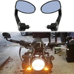 7/8" Hollow Handlbar End Mirrors Rearview For Yamaha Vmax 4 750/ 500 600 700 New. Price: $25.00.