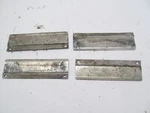 1980 Arctic Cat El Tigre 5000 Hood Guide Plates Used. Price: $14.96.