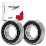 6206-2RS Ball Bearing 30X62X16MM Rubber Sealed (qty 2) New. Price: $17.95.