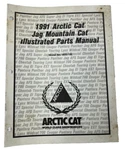 1991 Arctic Cat Jag Mountain Illustrated Parts Manual Number 2254-660 Used. Price: $16.99.