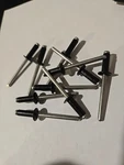 Arctic Snowmobile 8060-628 Blind Black Rivet Wildcat Turbo M1100 Lot Of New. Price: $14.95.