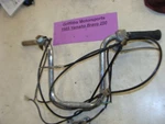 1985 Yamaha Bravo BR250 80F Oem Bars Handlebar Levers Switch Cable Thumb Brake Used. Price: $80.00.