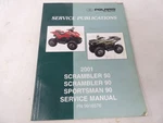 2001 Polaris Scrambler 50/ 90 Sportsman Service Manual Pn 9916576 Used. Price: $39.00.