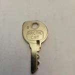Arctic Cat Snowmobile Ignition Key # 0109-355...D ES141 New. Price: $5.87.