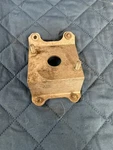 Ski-doo Engine Support Plate Aluminum 518325943 Mag American Sled Parts Fb Used. Price: $20.00.