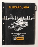 Original Oem 1982 Ski-doo Blizzard 9500 Snowmobile Parts Catalog Manual Book Used. Price: $49.00.