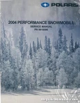 2004 Polaris Xc Sp Edge And Snowmobile Service Manual : 9918586 New. Price: $100.74.