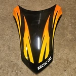 Firecat Orange Black Nose Cone Hood Intake With Screen Read! F7 700 600 500. Price: $120.00.