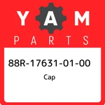 88R-17631-01-00 Yamaha Cap 88R176310100, New Genuine Oem Part. Price: $100.42.