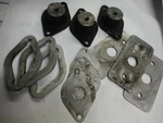 Oem 1998 Tigershark Engine Motor Mount Shim Set D81-7 Used. Price: $50.00.