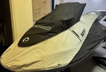 Sea-doo 295100719 Watercraft Cover, Black/light Gray Used. Price: $109.99.