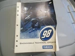 1998 Yamaha Factory Technical Update Manual Snowmobile 7 Chapters Used. Price: $11.97.