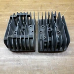 Yamaha Oem 1975 Gpx 338 Vintage Snowmobile Pair Of Used Heads Rh & Lh Wavy Style. Price: $149.95.