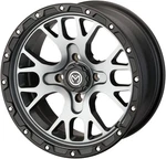 Moose 545X Rocker Atv/utv WHEEL15X7 4/110 4+3 Front/rear Satin Gray New. Price: $176.95.