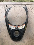 Center Console Black Sdi Free Ship Rev Ski-doo American Sled Parts Fb 517303066 Used. Price: $100.00.