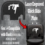 Slide Cover Back Plate Glock 17 19 Gen 1-4 Aluminum Kriss Vector New. Price: $19.99.