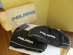 Nos Vintage 1970'S ?? Polaris Snowmobile Side Bags Box. Used. Price: $59.95.