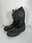 Vintage Arctic Cat Black Leather Trim Rubber Snowmobile Boots Liners Pre-owned. Price: $25.00.