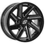Sedona Chopper Aluminum Atv Utv Rim Wheel 14X7 4/136 4/137 5+2 Black New. Price: $201.51.