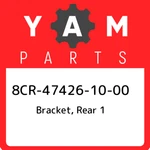8CR-47426-10-00 Yamaha Bracket, Rear 8CR474261000, New Genuine Oem Part. Price: $15.26.